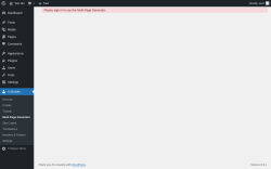 Page screenshot: AI Builder &rarr; Multi Page Generator