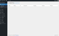 Page screenshot: AI Bulk Post