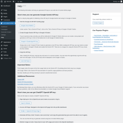 Page screenshot: AI Content Writer &rarr; Help