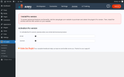 Page screenshot: AI Copilot → License