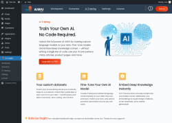 Page screenshot: AI Copilot → AI Training