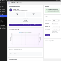 Page screenshot: Tools &rarr; AI DB Optimizer