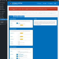 Page screenshot: Meow Apps → AI Engine