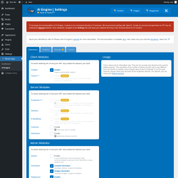 Page screenshot: Meow Apps → AI Engine