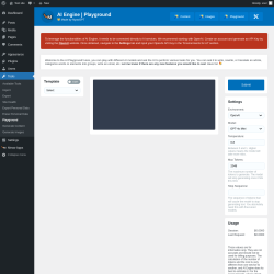 Page screenshot: Tools → Playground