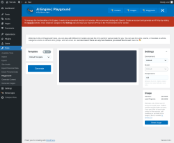 Page screenshot: Tools → Playground