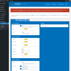 Page screenshot: Meow Apps → AI Engine