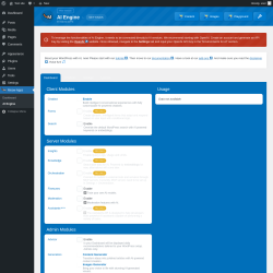 Page screenshot: Meow Apps → AI Engine
