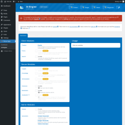 Page screenshot: Meow Apps → AI Engine