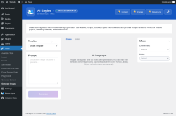 Page screenshot: Tools &rarr; Generate Images