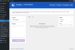 Page screenshot: Tools &rarr; Generate Images