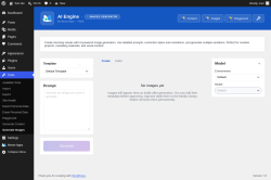 Page screenshot: Tools &rarr; Generate Images