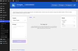 Page screenshot: Tools &rarr; Generate Images