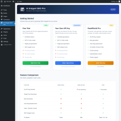 Page screenshot: AI Snippet SEO Pro
