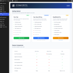 Page screenshot: AI Snippet SEO Pro