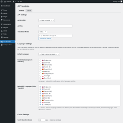 Page screenshot: AI Translate