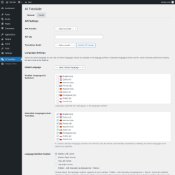 Page screenshot: AI Translate