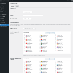Page screenshot: AI Translate