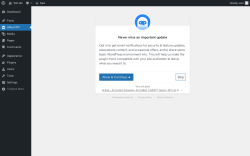 Page screenshot: AiBud WP ‹ Test site — WordPress