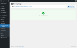Page screenshot: Aipatch Security Scanner &rarr; Logs