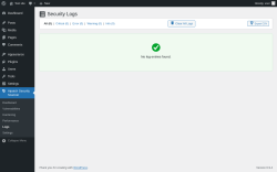 Page screenshot: Aipatch Security Scanner &rarr; Logs