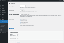 Page screenshot: Aipatch Security Scanner &rarr; Settings