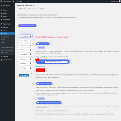 Page screenshot: wpjsloader &lsaquo; Test site &mdash; WordPress
