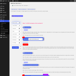 Page screenshot: wpjsloader &lsaquo; Test site &mdash; WordPress