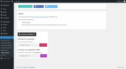 Page screenshot: Ajax Search Lite → Help & Support