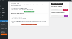 Page screenshot: Ajax Search Lite &rarr; Maintenance