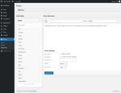 Page screenshot: Forms &rarr; New Form