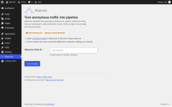 Page screenshot: Albacross