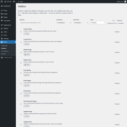 Page screenshot: Albert &rarr; Abilities