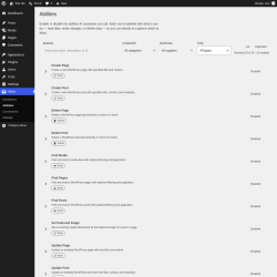 Page screenshot: Albert &rarr; Abilities