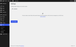 Page screenshot: Albert &rarr; Settings