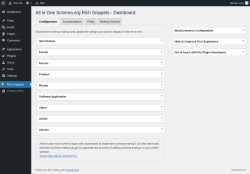 Page screenshot: Rich Snippets