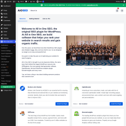 Page screenshot: All in One SEO &rarr; About Us