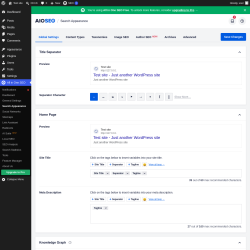 Page screenshot: Users &rarr; Author SEO