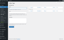 Page screenshot: Video Gallery → Video Tags