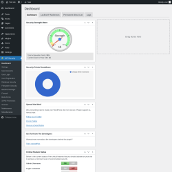Page screenshot: WP Security