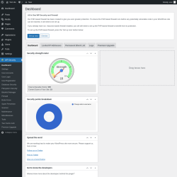Page screenshot: WP Security