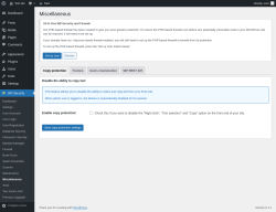 Page screenshot: WP Security &rarr; Miscellaneous