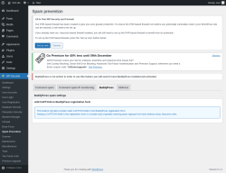 Page screenshot: WP Security &rarr; Spam Prevention &rarr; BuddyPress