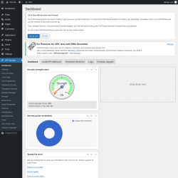 Page screenshot: WP Security