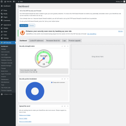 Page screenshot: WP Security