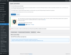 Page screenshot: WP Security &rarr; Spam Prevention &rarr; bbPress