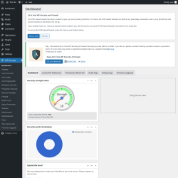 Page screenshot: WP Security
