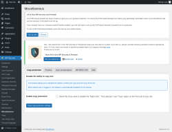Page screenshot: WP Security &rarr; Miscellaneous