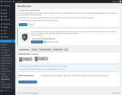 Page screenshot: WP Security &rarr; Miscellaneous