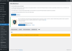 Page screenshot: WP Security &rarr; Miscellaneous &rarr; Salt